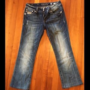 Miss Me Bling Pocket Bootcut Jeans 29S